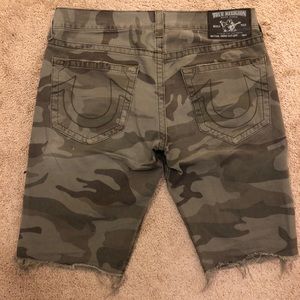 True Religion Geno Cut-off Shorts